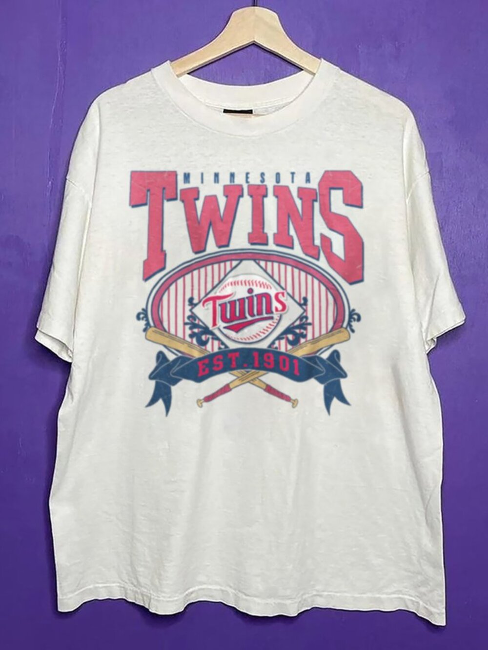 1901 Vintage Minnesota Twins Baseball Shirt, Retro MLB Minnesota Twins Shirt Tee